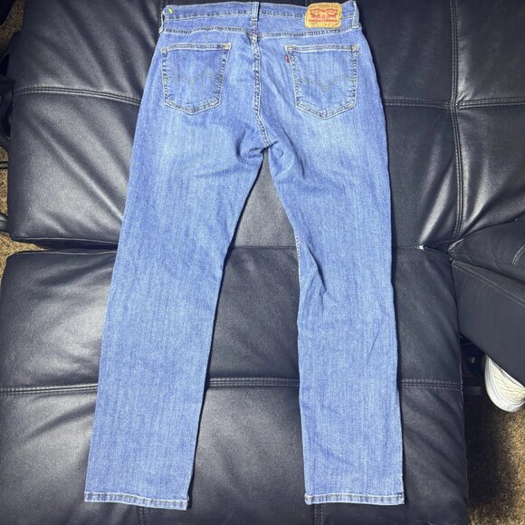 Levi's 559 Men's Straight Jeans Blue Denim Relaxed Fit 5-Pocket Design W35XL32 - Picture 7 of 16